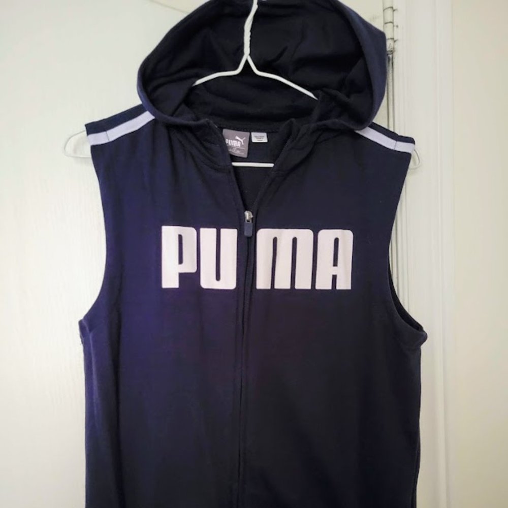 Puma Hooded Vest Womens L